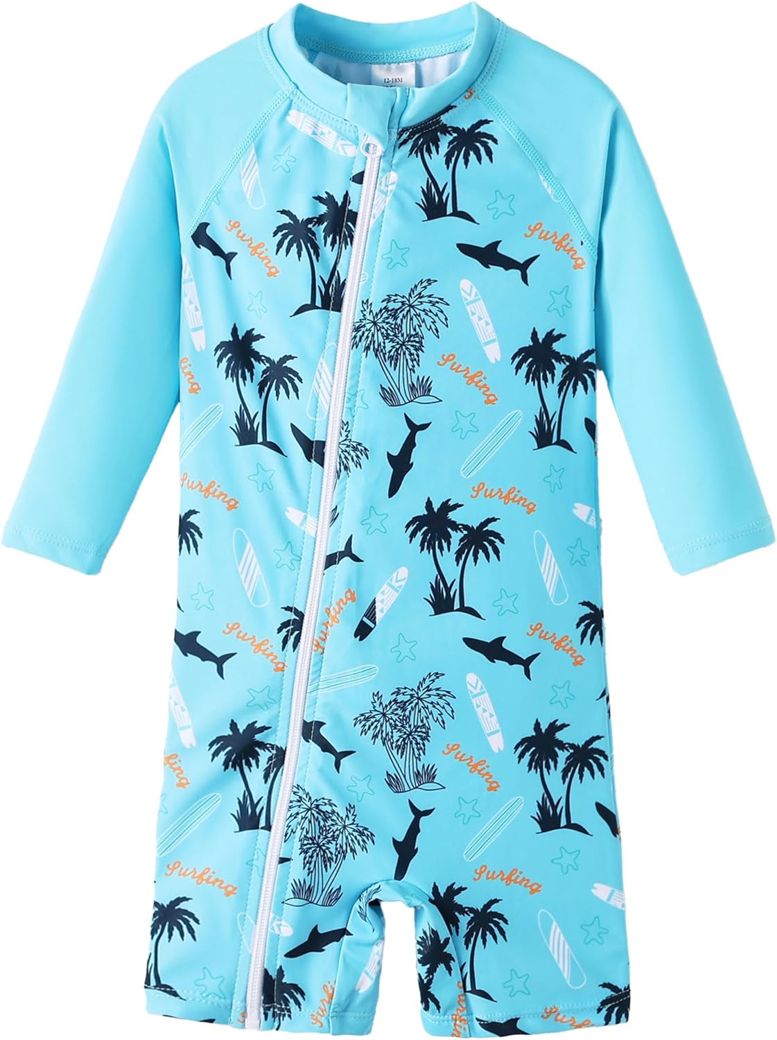 UMELOK Baby Boy Swimsuit UPF 50+ Sun Protection Rash Guard Swimwear