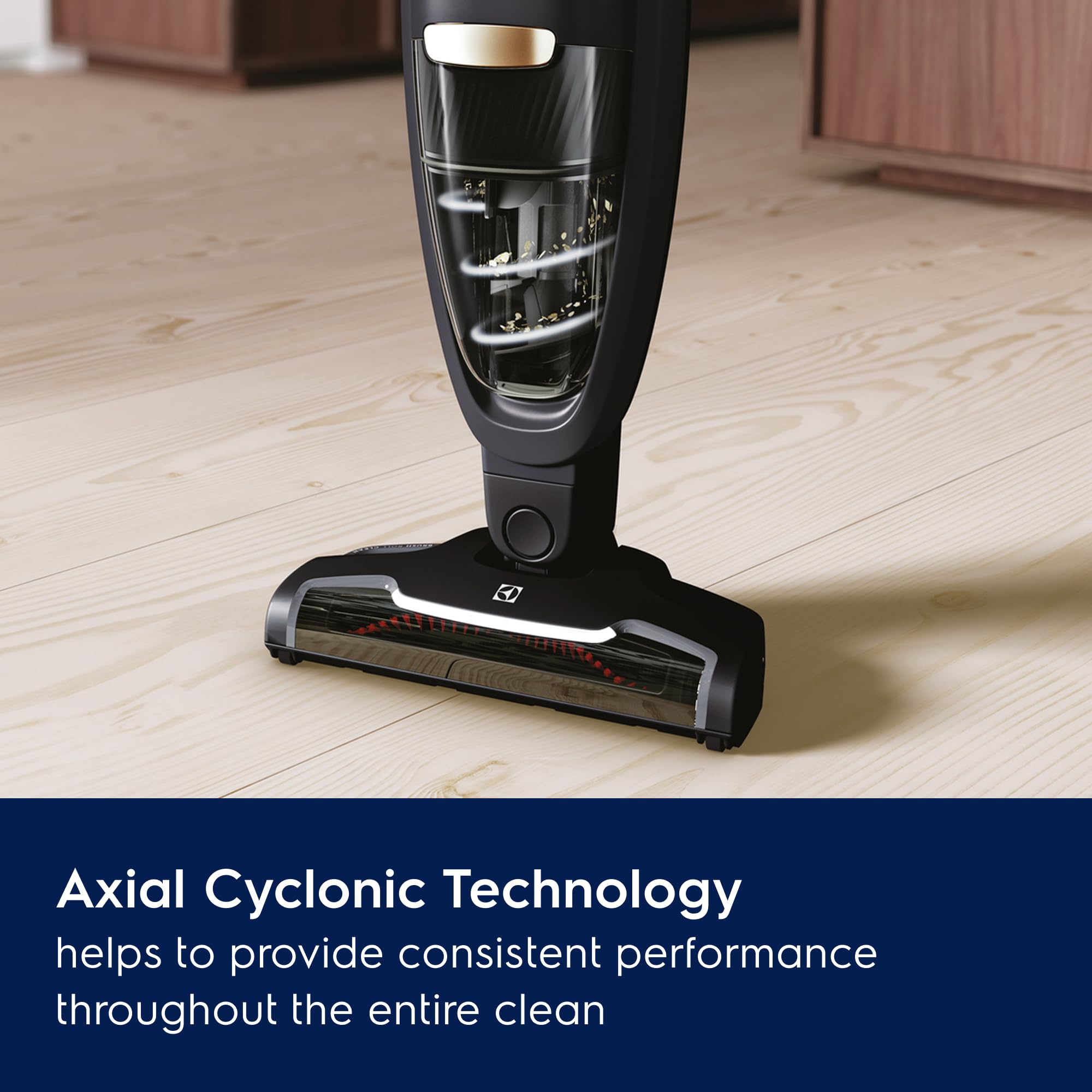 Electrolux WellQ7 Hard Floor Cordless 2-in-1 Vacuum with PowerPro Roller for Hard Surfaces, 50-Minute Run Time, 2 Power Modes, Soft Sand