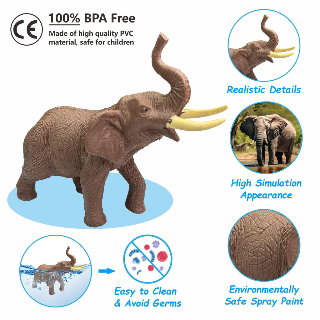 iGRATENS Dinosaur Toys with Sound Books, 10PCS Dino Toy for Toddlers & Animal Sounds Book with 10 Buttons, Realistic Plastic Animal Figures, Dinosaur Toys for Kids 3-5, Dinosaurs Lover Gifts for Kids