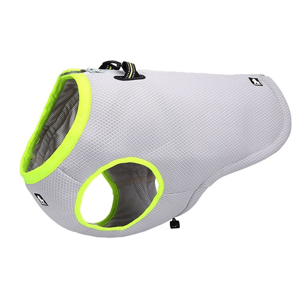 SGODA Dog Cooling Vest Harness Cooler Jacket Yellow XX-Small