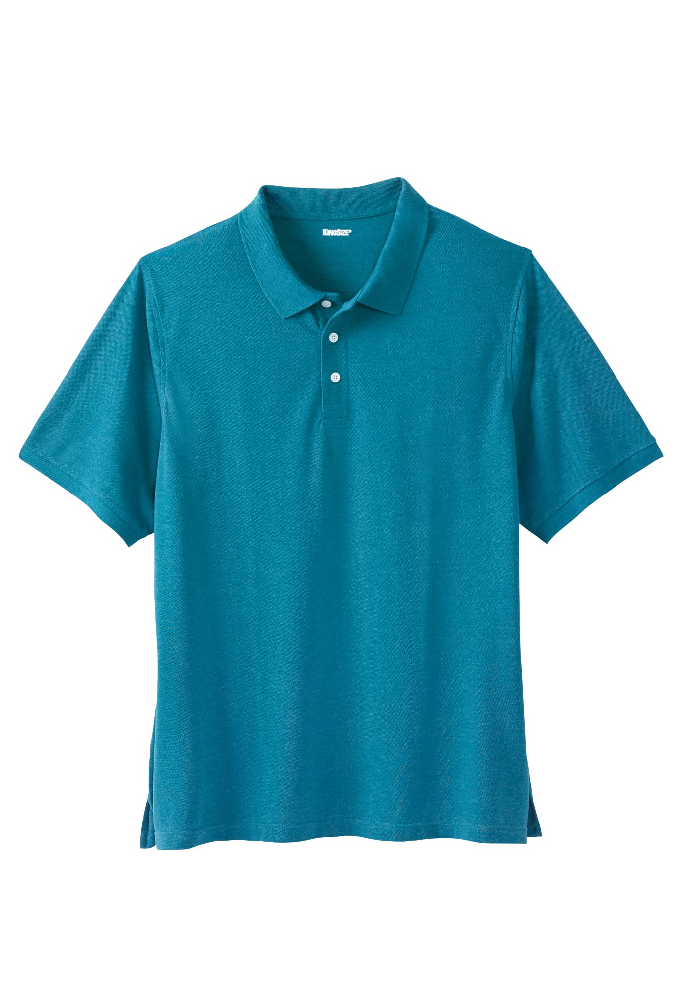 KingSize Men's Big & Tall Shrink-Less Classic Cotton Polo Shirt