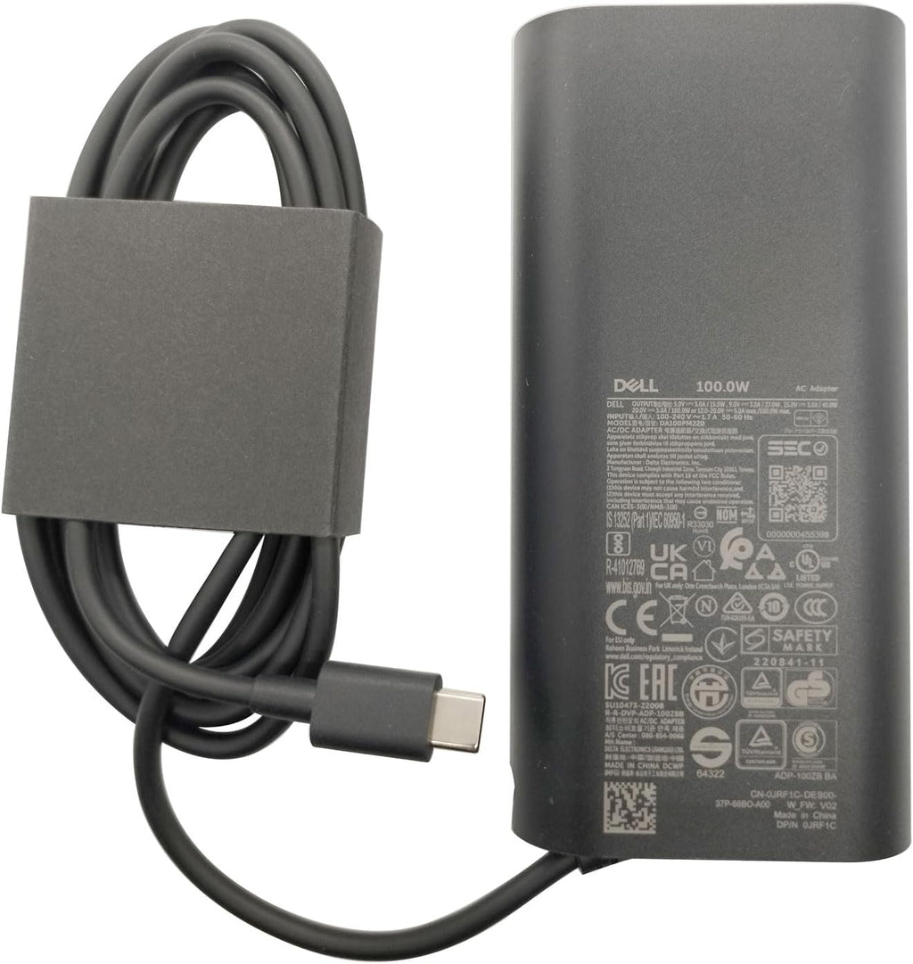 Dell Laptop Charger 100W Watt USB Type C Precision 5680 3580 3580 3580 3581,Latitude 5340 7640 7640 7340 5440 5540 9440,Inspiron 14 Plus 7430
