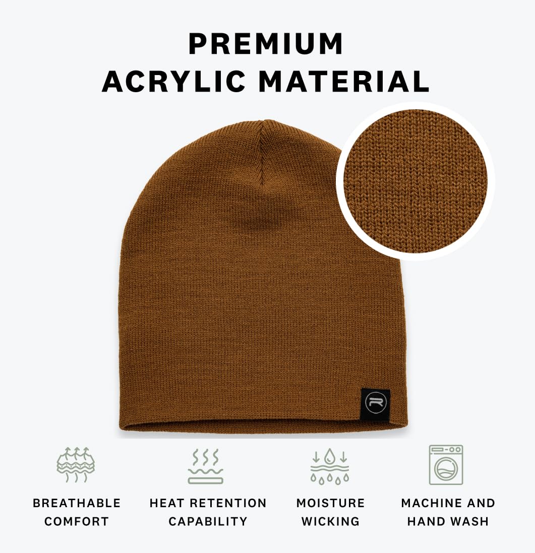 Original Beanie Cap - Soft Knit Beanie Hat - Warm and Durable