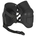 Sellstrom Rodilleras profesionales Ultra Flex III KneePro para hombres y mujeres con amortiguación de espuma de triple capa, carcasa exterior de servicio pesado, clips de velocidad - para trabajos de