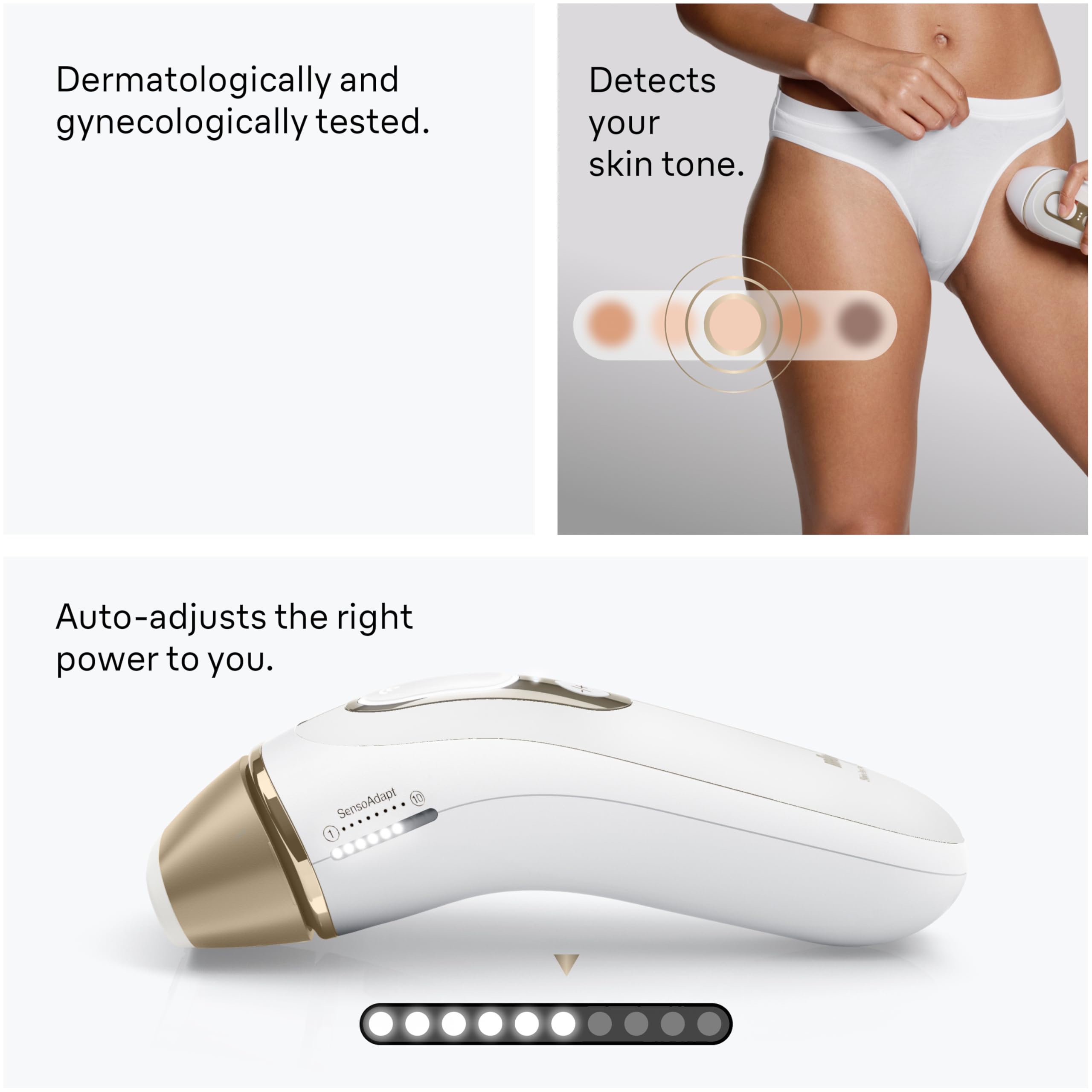 Braun IPL, Silk·Expert Pro 5, IPL Hair Removal for Women and Men, Permanent Laser Hair Reduction At-Home, 1 Head, IPL5100