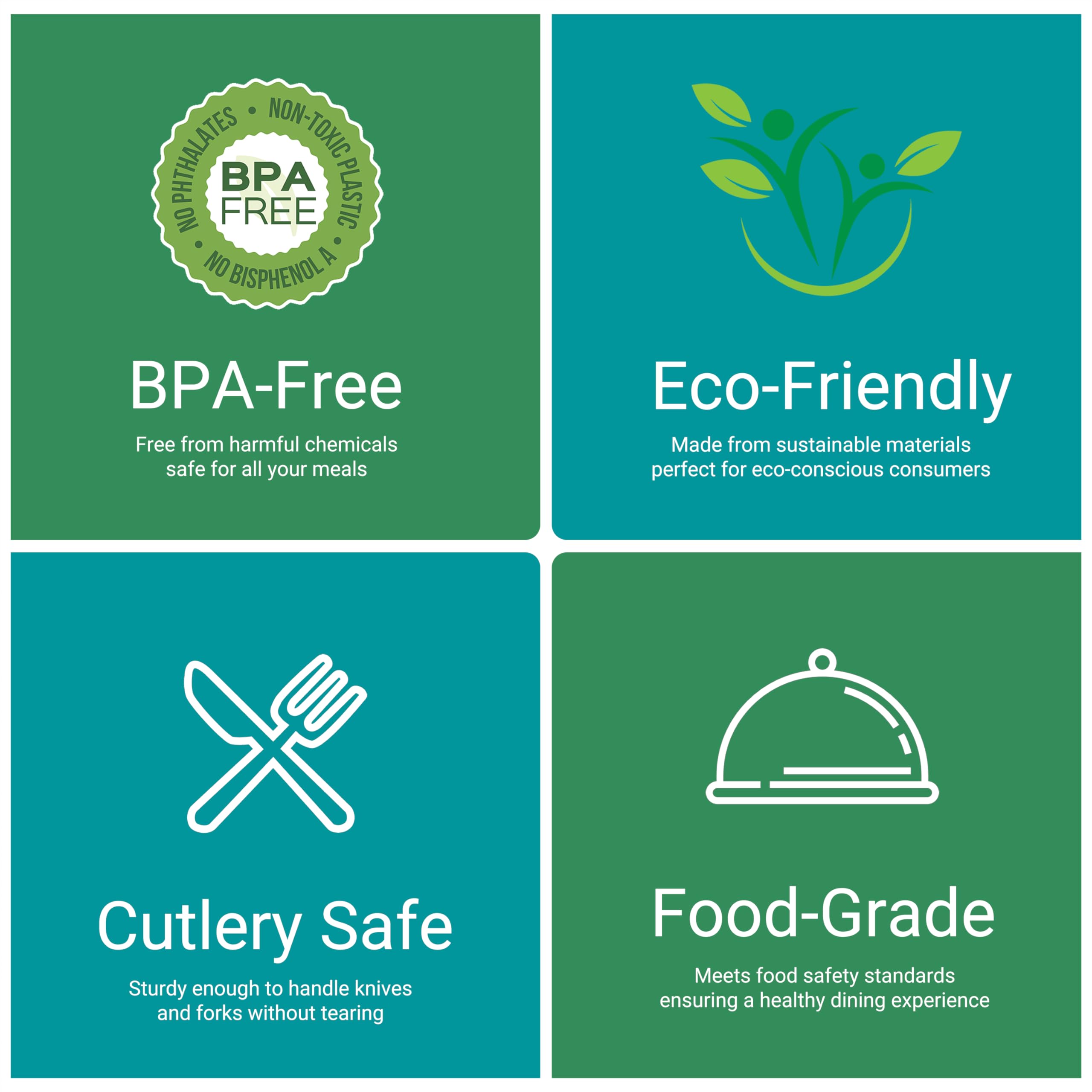 ZOES HOMEWARE 100% Compostable Oval Paper Plates 12 inch Bulk 100 Count, Heavy Duty Large Disposable Plates, Eco-Renewable Sugarcane Pulp Plates for Party,Dinner& Daily Use, White