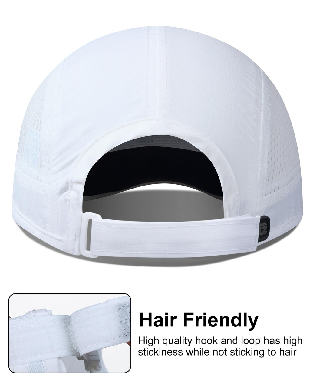 GADIEMKENSD Mens Folding Outdoor Hat Long Brim UPF 50+ Sun Protection