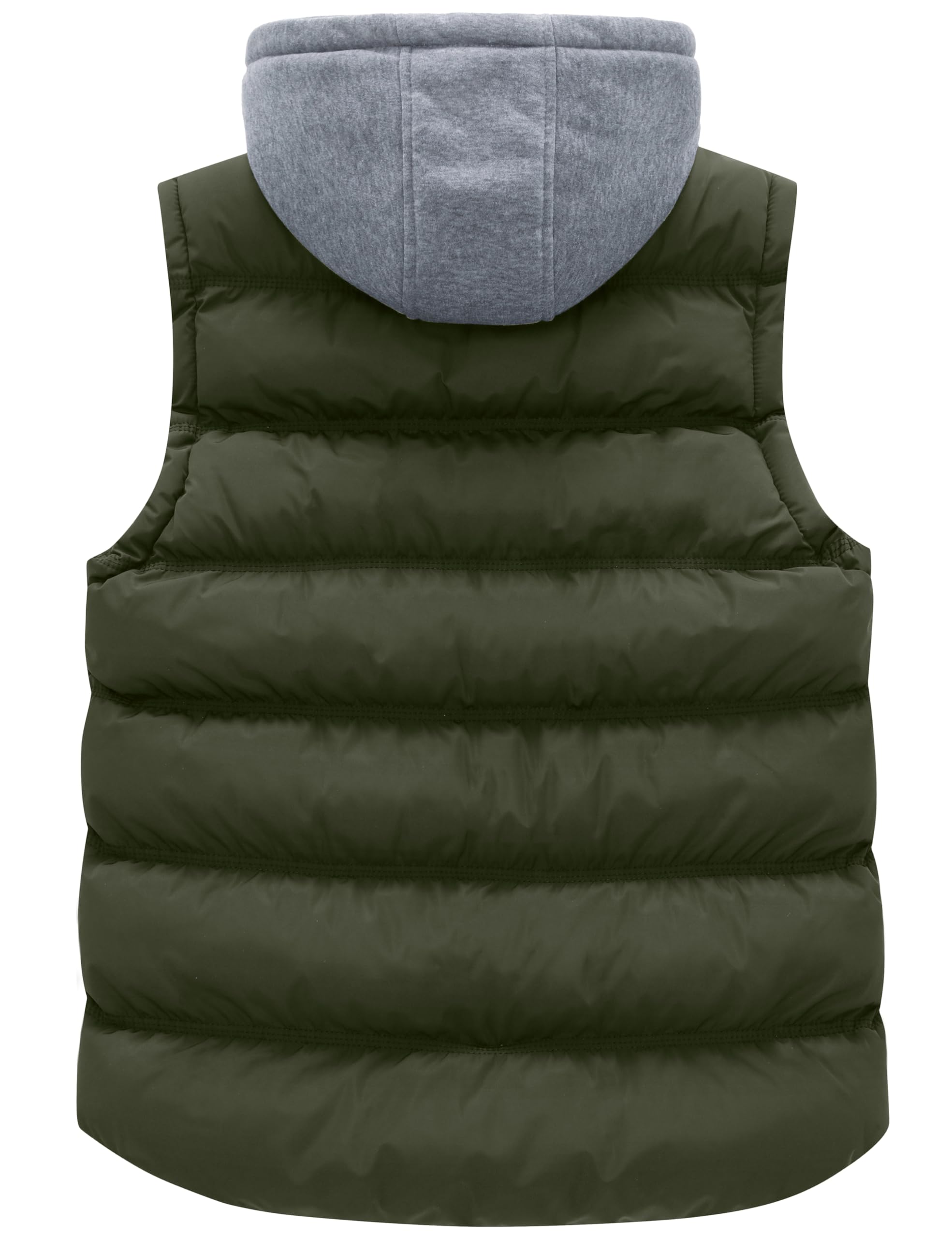 Wantdo Women's Quilted Puffer Vest Thicken Warm Winter Coat with Removable Hood