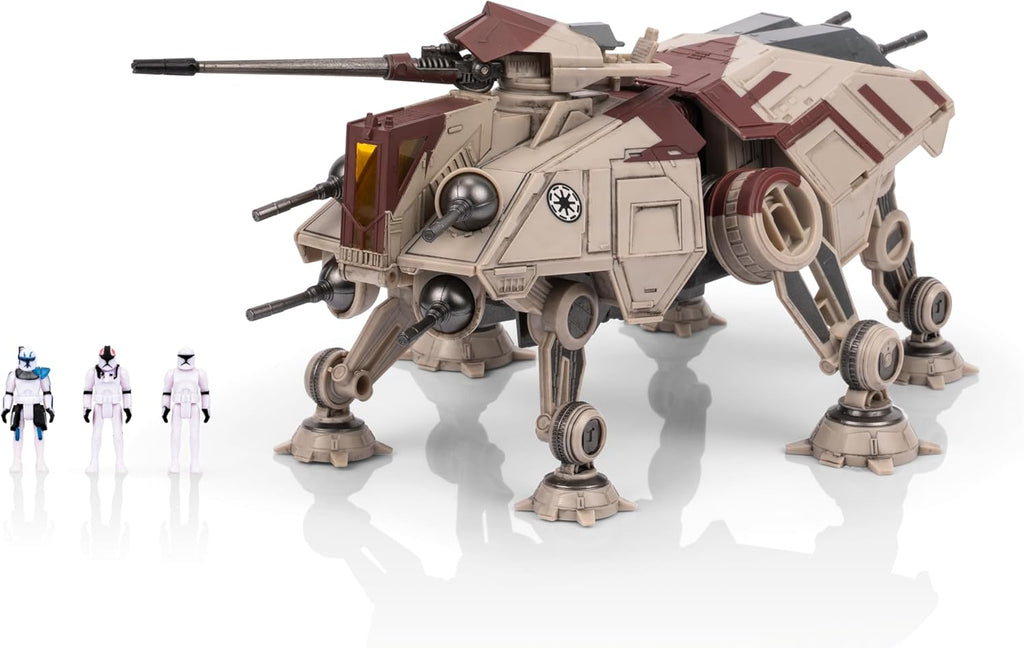 Star Wars Micro Galaxy Squadron Republic Attack Force Bundle Set - Deluxe Battle Pack with Five Vehicles Nine 1-Inch Micro Figure Accessories