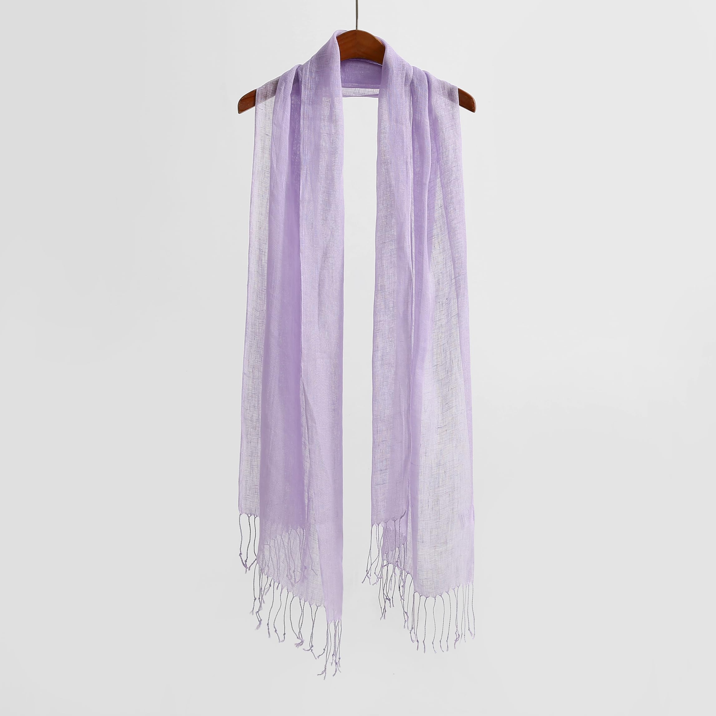 Jeelow Lightweight Summer Scarf Light Shawl Wrap Linen Feel Scarves For Men And Women