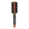 Conair Quick Dry Copper Round Hair Brush for Blow Drying, Blow Out Styler Hairbrush for Voluminous Looks, Nylon & Boar Bristles Help Dry & Style Hair Fast Without Snagging or Pulling, Handle May Vary