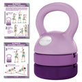 Polyfit Adjustable Kettlebell | 5 lb - 12 lb | Kettlebells Weights Set for Home Gym | Kettle Bell Sets for Women at Home