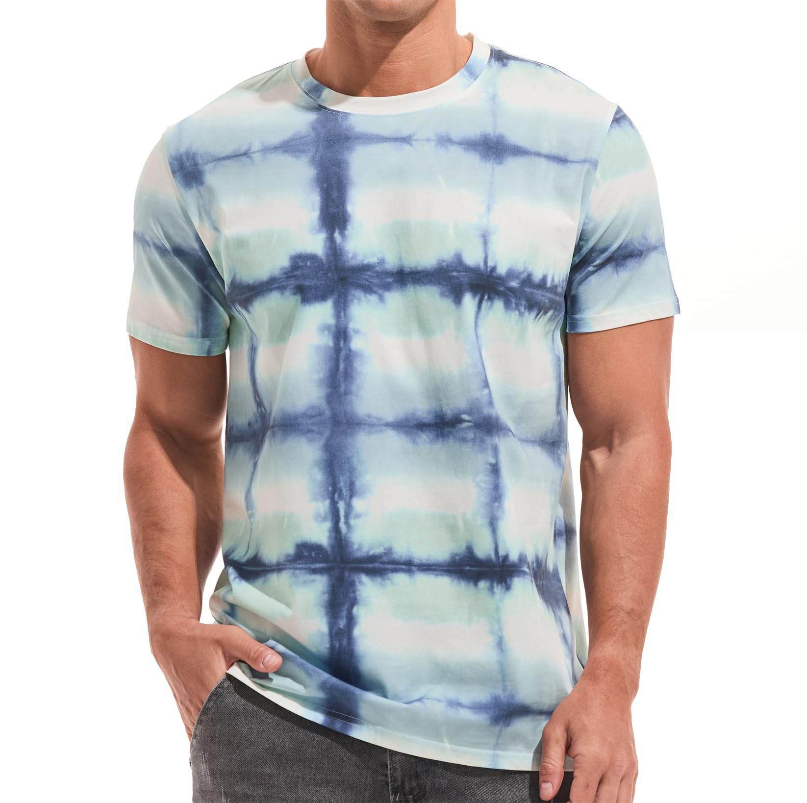YININF Mens Hipster Hip Hop Short Sleeve Print T-Shirt Shirts Men