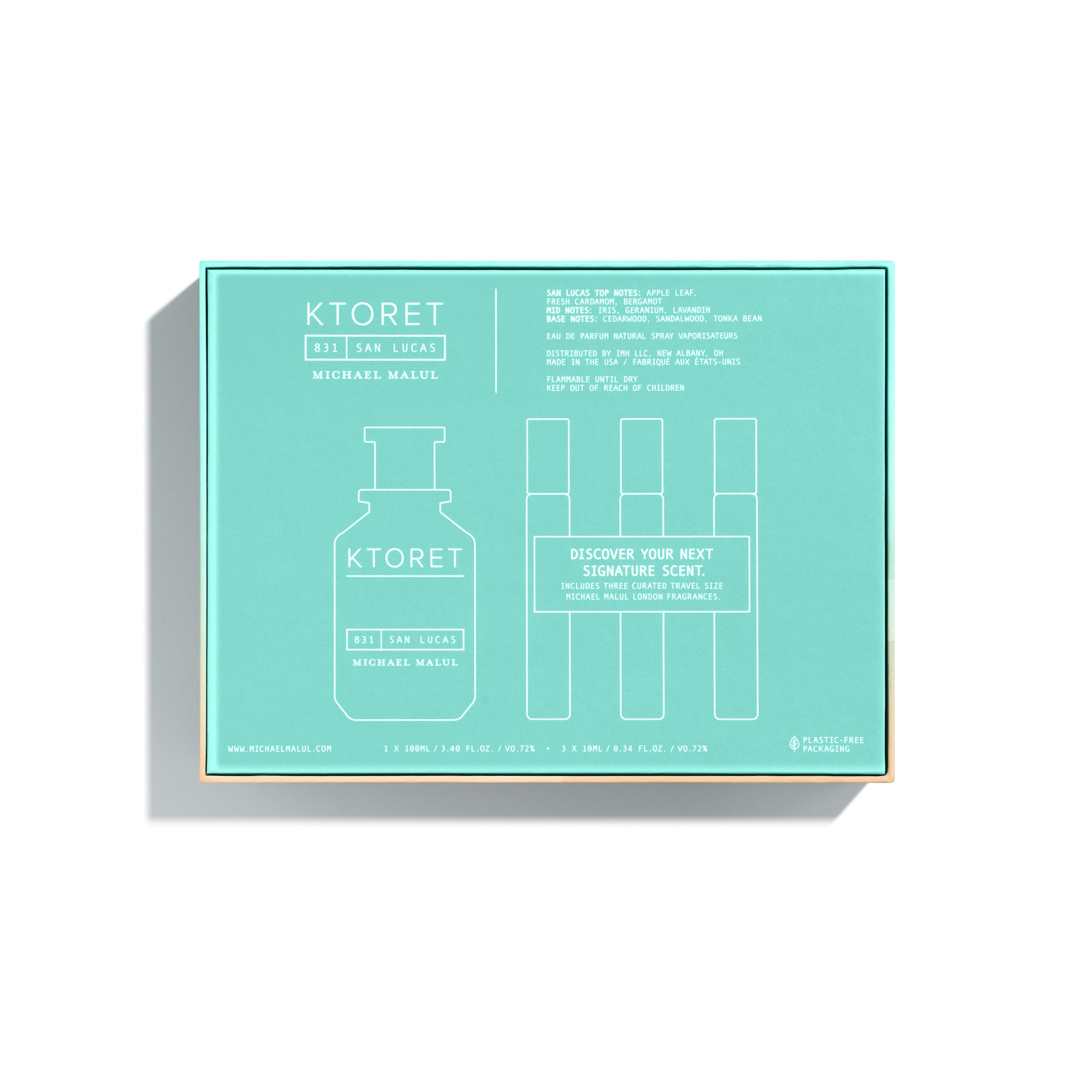 Michael Malul Candy Eau de Parfum Gift Set - 100ml | 10ml