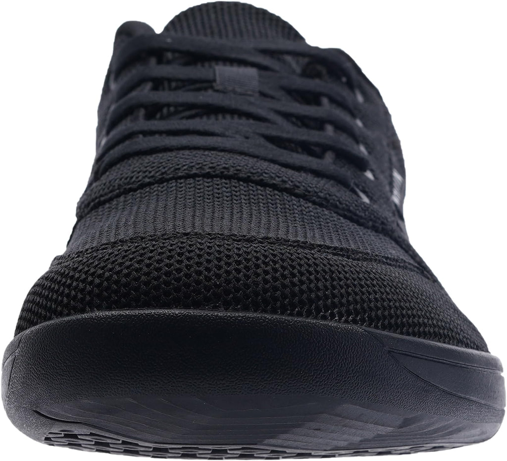WHITIN Men's Wide Toe Box Barefoot Sneakers + Breathable Knit Walking Shoes