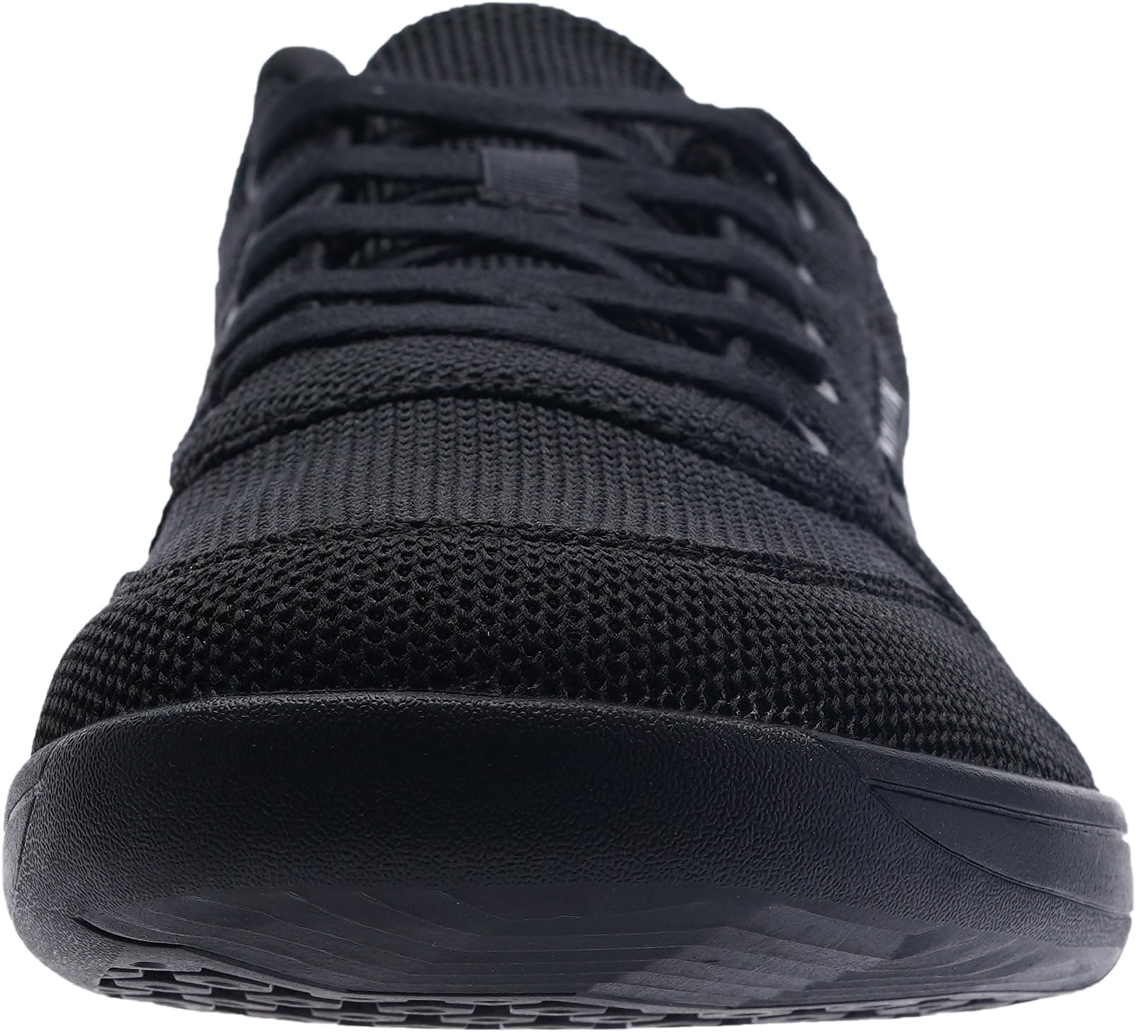 WHITIN Men's Wide Toe Box Barefoot Sneakers + Breathable Knit Walking Shoes