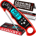 Alpha Grillers Meat Thermometer Digital – Instant Read Food Thermometer for Cooking & Grilling – Professional Kitchen Birthday Gifts for Men, Him, Dad, Husband, Boyfriend