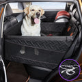 TKYZ Medium Dog Car Seat,Back Seat Extender for Dogs,Waterproof Large Dog Seat Cover for Backseat, Pet Bed for Car Hammock(Black-s)
