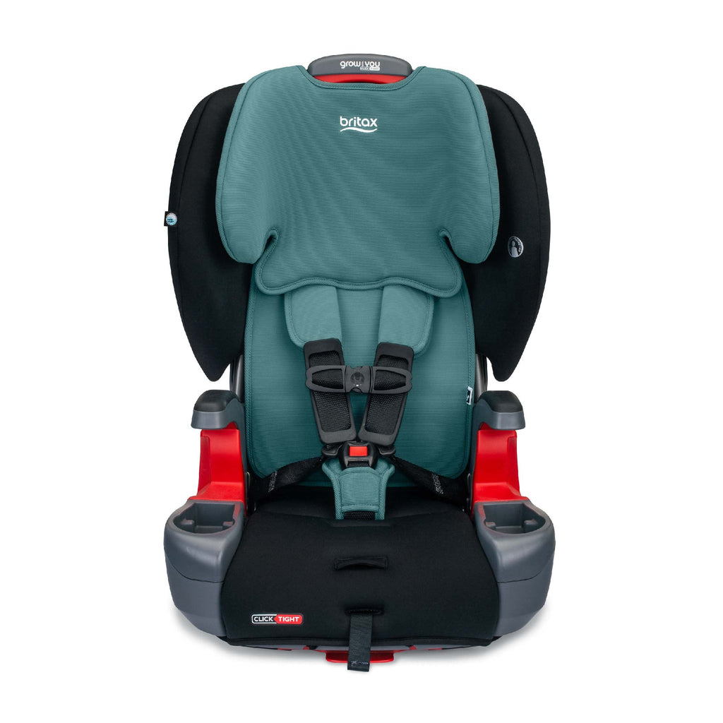 Britax Grow with You ClickTight Harness-2-Booster Car Seat, 2-in-1 High Back Booster, Black Contour