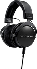beyerdynamic DT 1770 PRO MKII Wired Over-Ear Headphones, 30 Ohm, Closed-Back Professional Recording Studio Monitor. 2 Detachable Cables, Velour & Leatherette Ear Pads, Handmade in Germany. Black