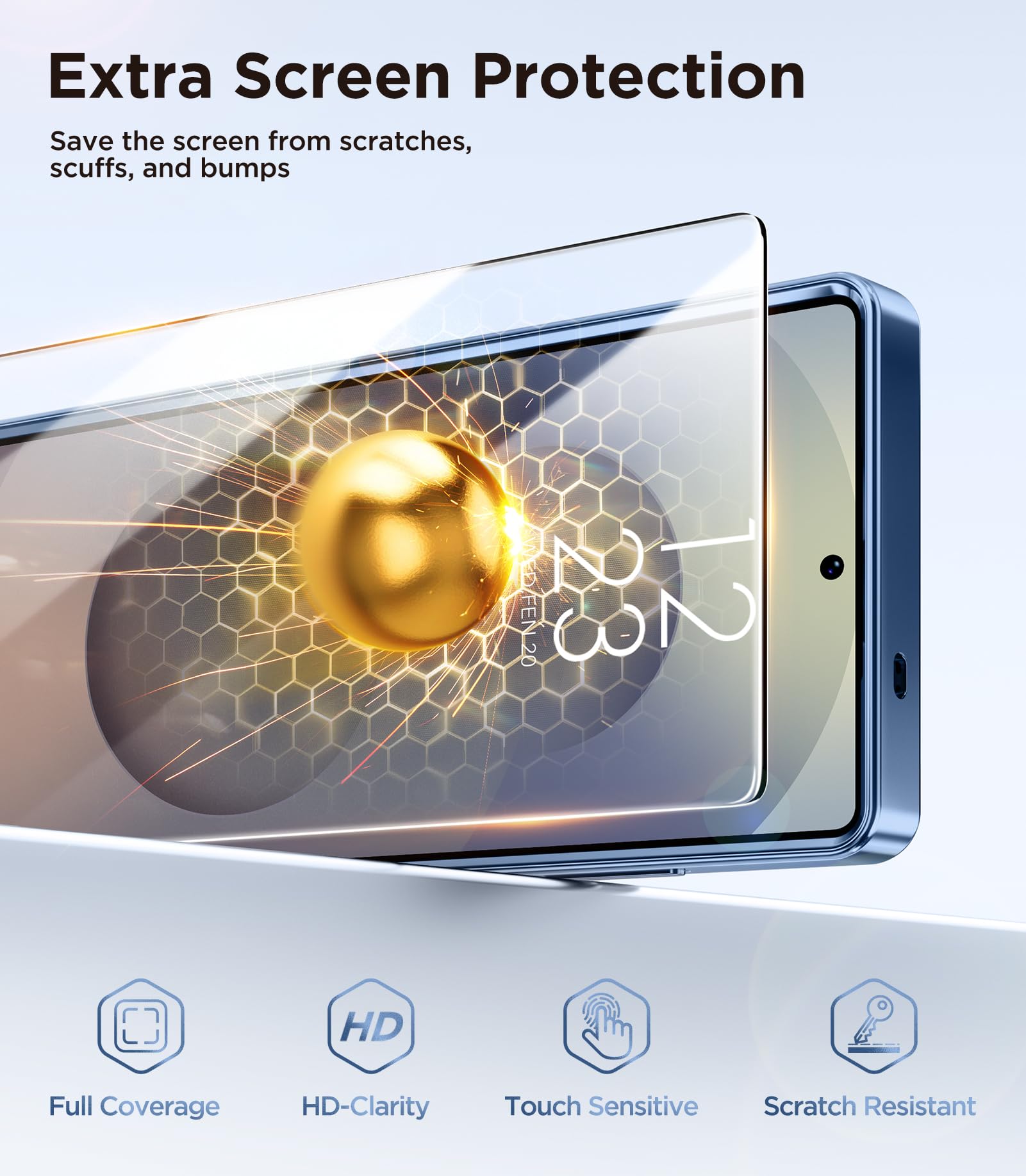 Magnetic Case Compatible with Samsung Galaxy S25 Ultra,Compatible with MagSafe,[Full Camera Protection][Screen Protector] Shockproof Plating Clear Phone Cover for Galaxy S25 Ultra(Black/Clear)