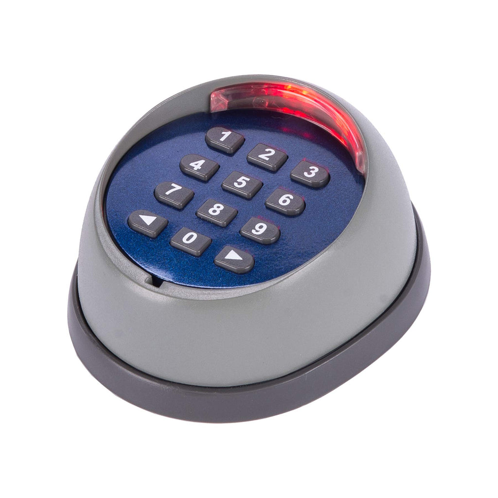 CO-Z WCR1 Gate Opener Remote Control, 433.92 MHz Gate Clicker with 100' Range Visor Clip, 3 in 1 Programmable Gate Remote Wireless Key for Automatic Swing & Sliding Gate Opener Garage Opener
