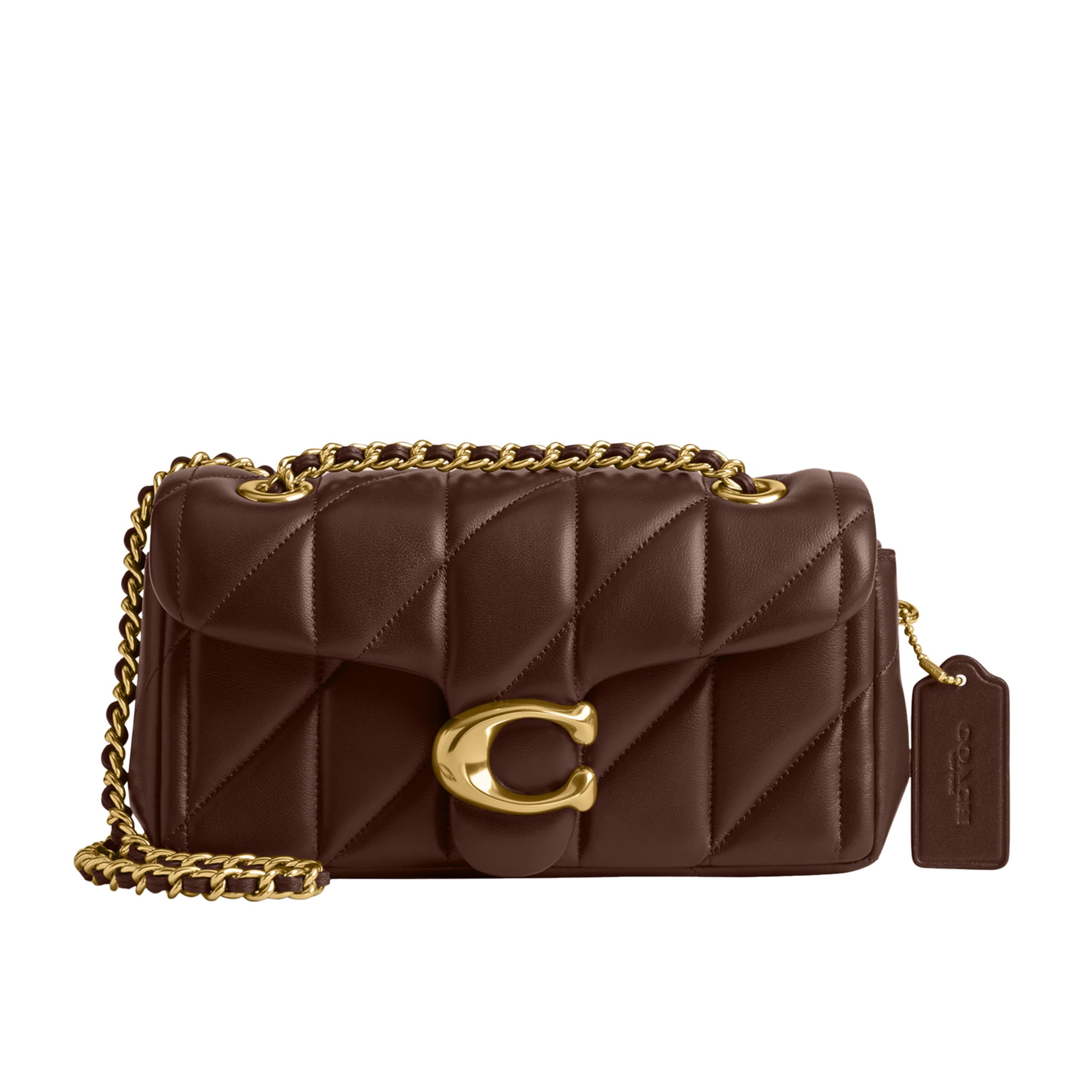 COACH Women's Quilted Leather Tabby 20 Shoulder Bag
