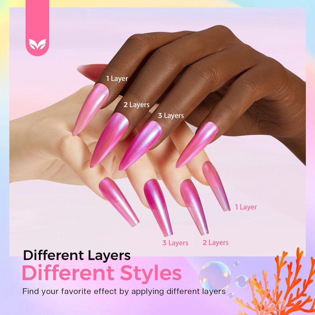 Morovan 15 Bright Color 0.27oz Air Quick Dry Long Lasting Nail Polish Gift Set for Women