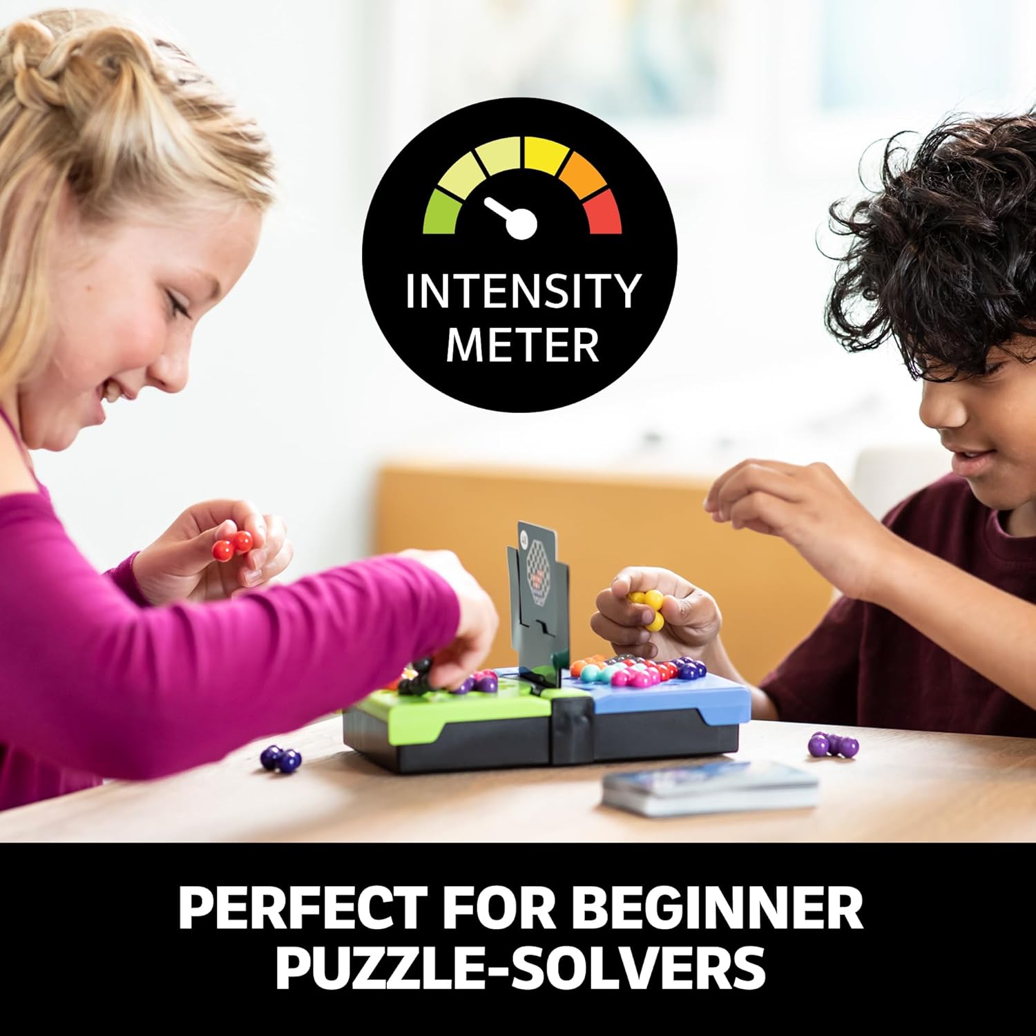 Educational Insights Kanoodle Head-to-Head - 3D Brain Teaser Puzzles for Kids, Spatial Puzzle Games for Adults, Teens and Kids, Problem Solving Toys and Logic Puzzles, Two Player Games