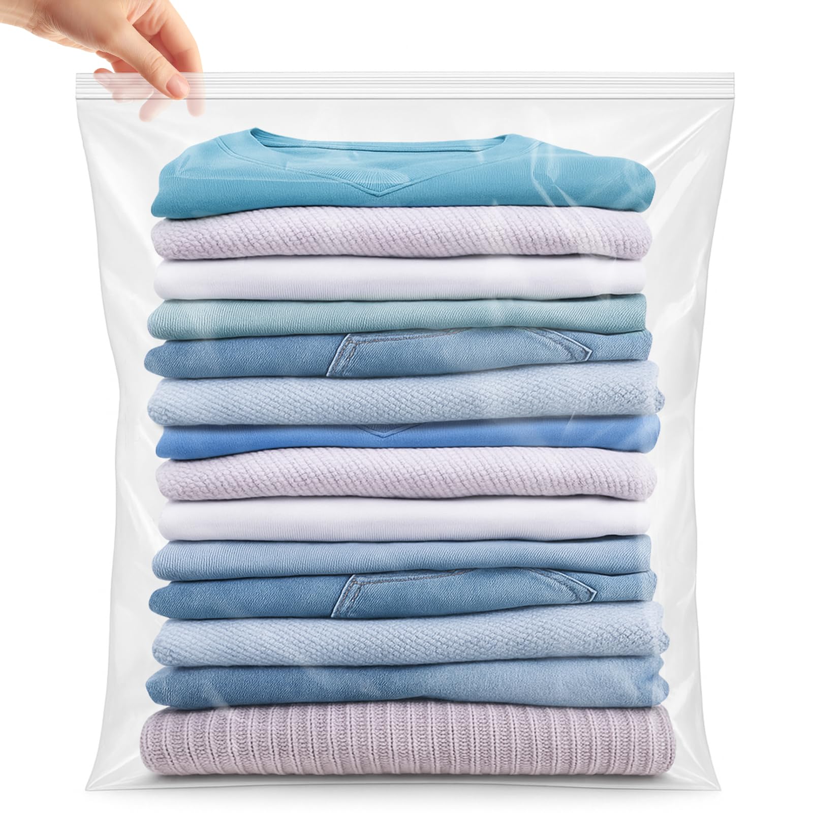 1200pcs 1.5" x 1.5" 2 Mil Clear Plastic Zip Bags, Bulk Jewelry Bag, Poly Bags with Resealable Zip Top for Pills, Meds, Jewelry, Travel, Storage, Packaging, Shipping