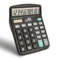 M&G Desk Calculator 12 Digit Extra Large LCD Display, Dual Solar Power and Battery, Accounting Calculator with Big Button, Battery Include, Perfect for Office Business Home Daily Use