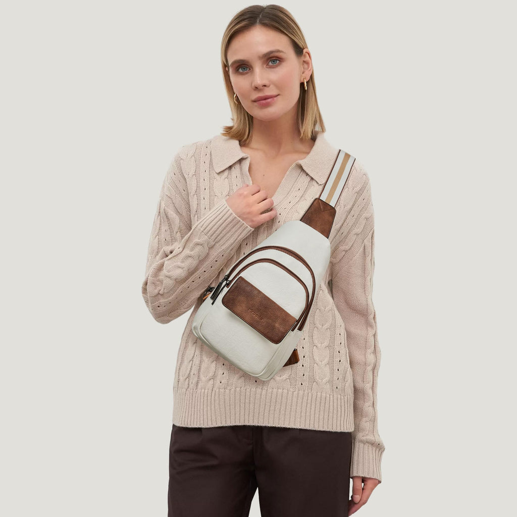 Sling Bag Crossbody Bags for Women Small Cross Body Bag Fanny Packs Chest Sling Purse for Daily Travel Leisure Sport