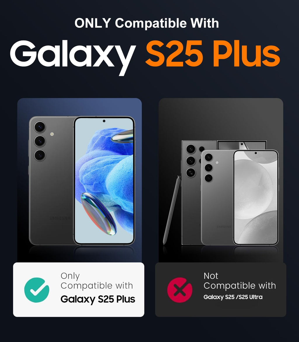 for Samsung Galaxy Z Fold 8 Case,[Compatible with MagSafe][Built-in HD Screen Protector & Kickstand][Hinge Protection]Translucent Matte Full-Body Shockproof Phone Case for Galaxy Z Fold 8,Black