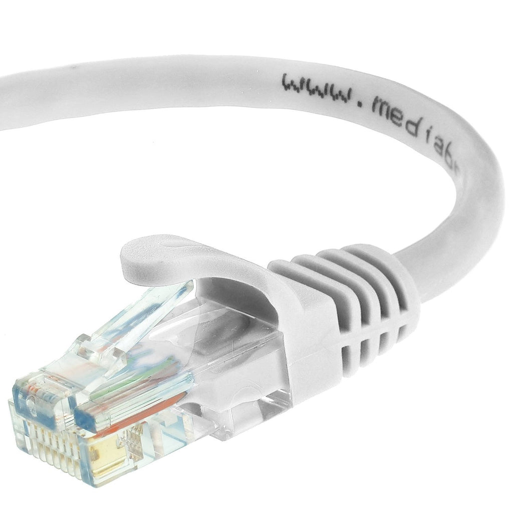 Mediabridge CAT6 Ethernet Patch Cable (3 ft) RJ45 Connectors with Gold Plated Contacts (10gbps)