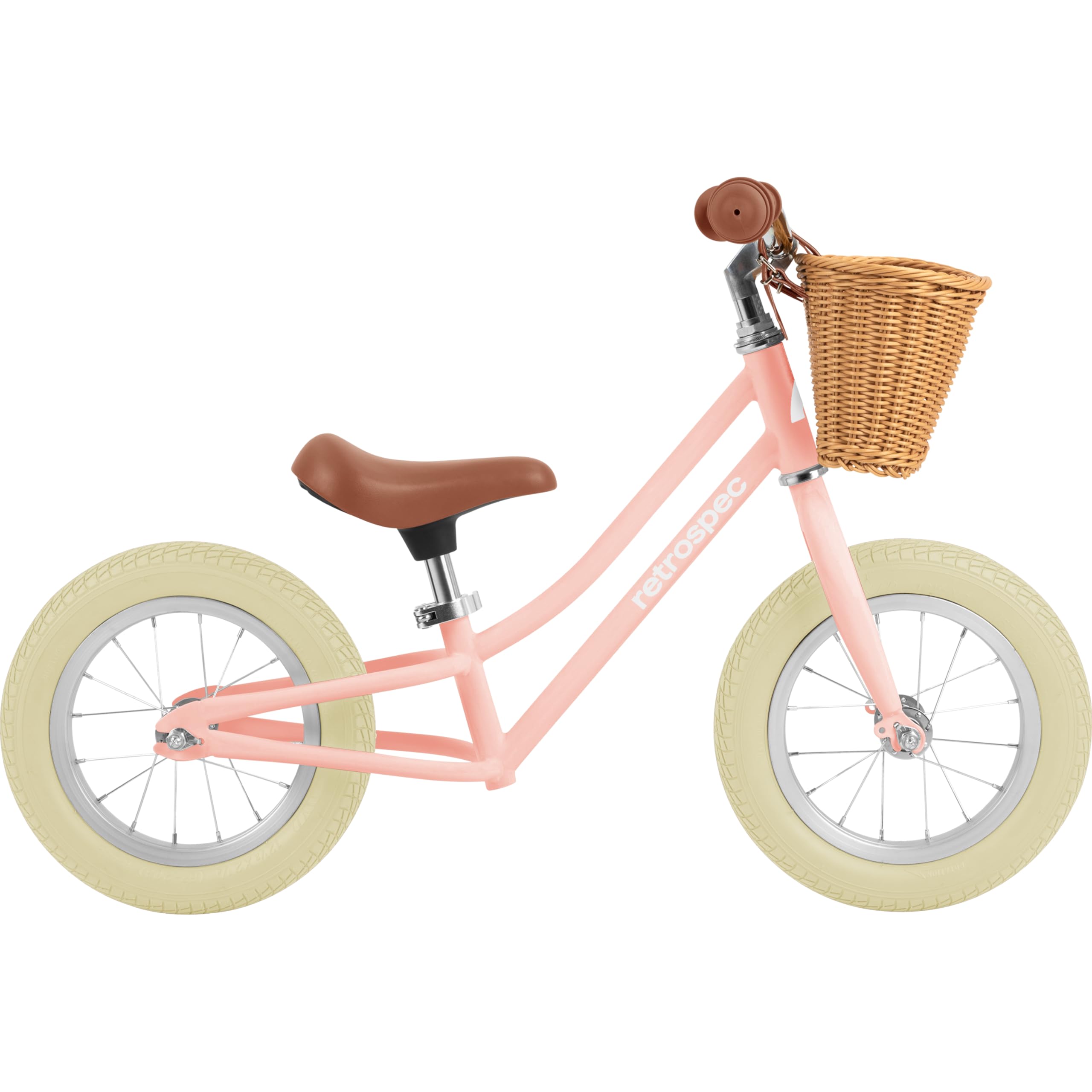 Retrospec Baby Beaumont Kids' Balance Bike for Toddlers, No Pedals, Cushioning Air Filled Tires for Boys and Girls Ages 18 Months - 3 Years, with Adjustable Seat Height