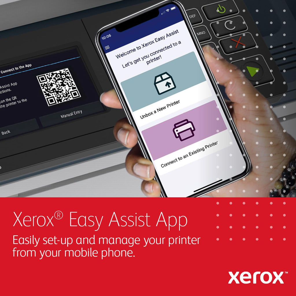 Xerox C235dni Wireless Color Laser All-in-One Printer – Printer Scanner Copier Fax, 24ppm, Wireless Home Office Printer for Laptop & Desktop, Easy to Setup