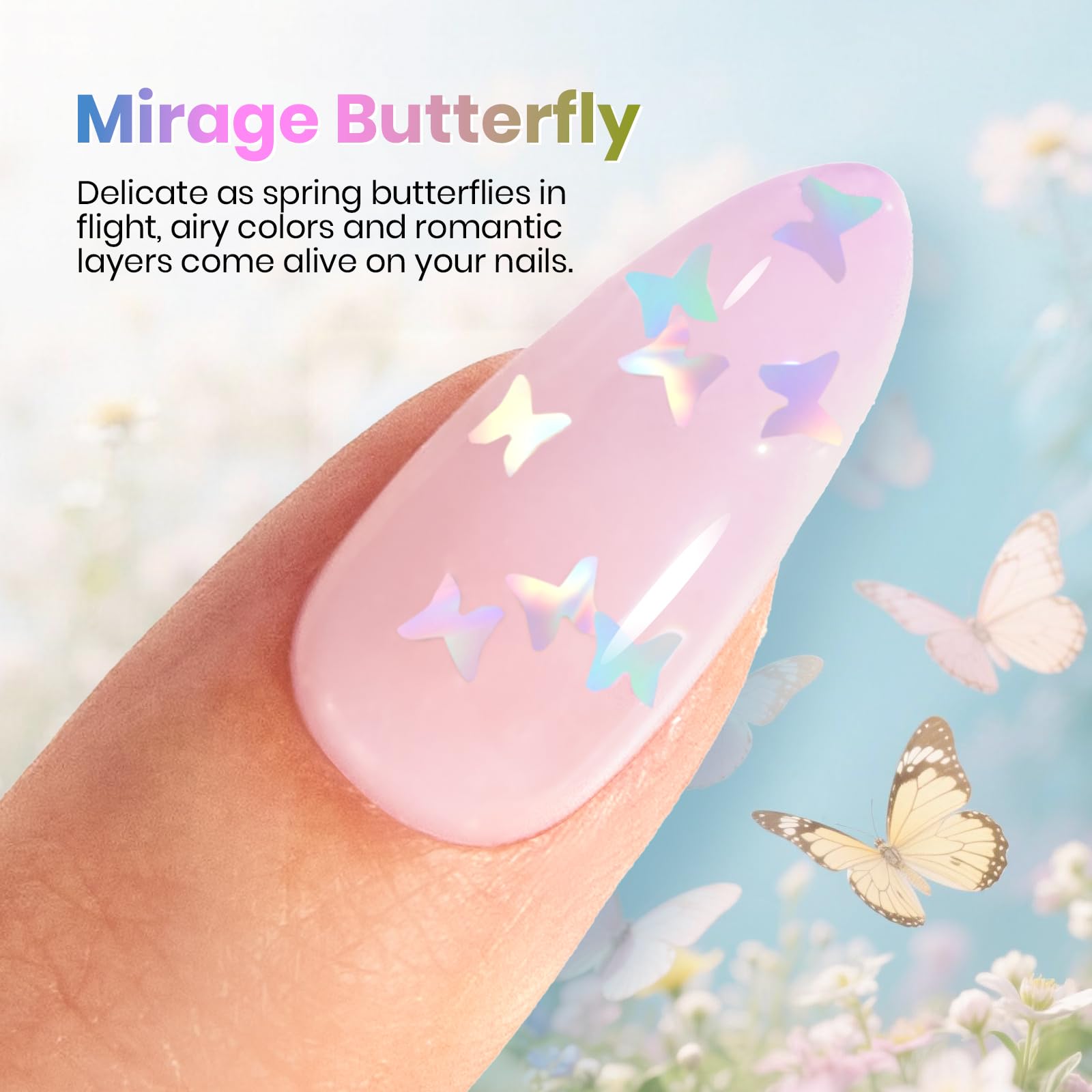 Beetles Heart Gel Top Coat 15ml - Hema Free Glitter Shine No Wipe Top Coat Long-Lasting for Gel Polish, Pink Heart Sparkle Soak Off UV LED Gift for Women