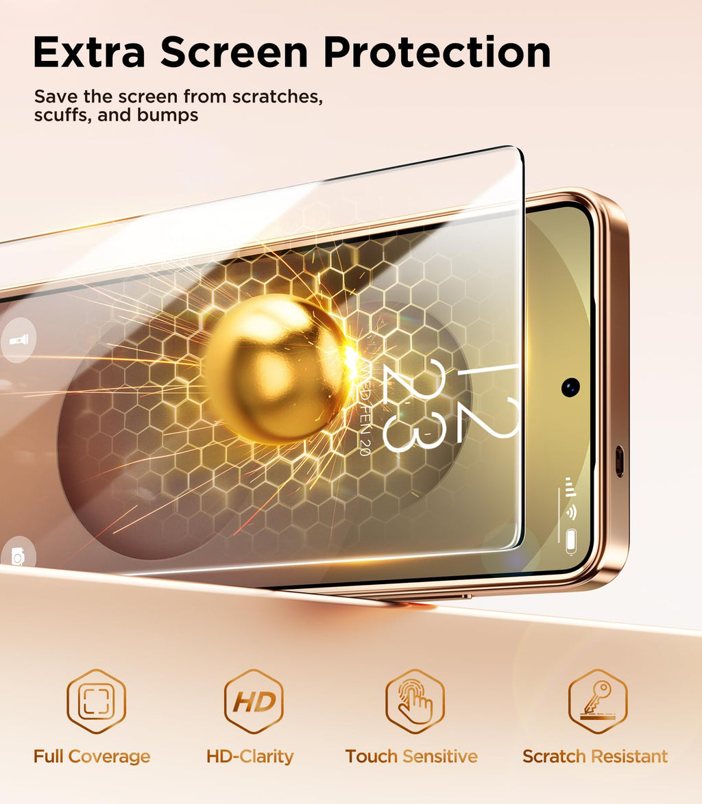 Magnetic Case Compatible with Samsung Galaxy S25 Ultra,Compatible with MagSafe,[Full Camera Protection][Screen Protector] Shockproof Plating Clear Phone Cover for Galaxy S25 Ultra(Black/Clear)