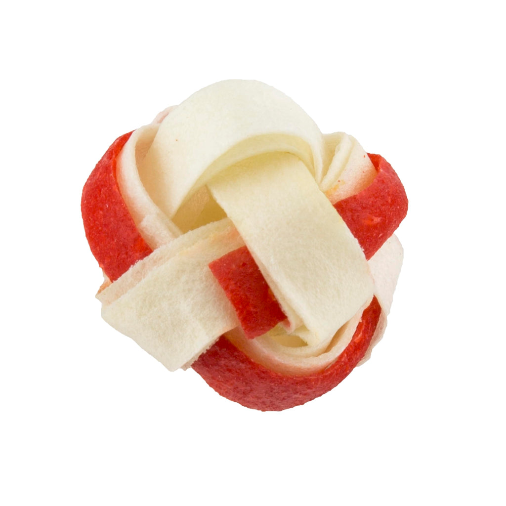 Dingo Goofballs for Dogs, Rawhide Chews Made with Real Chicken for Small Breeds 18-Count