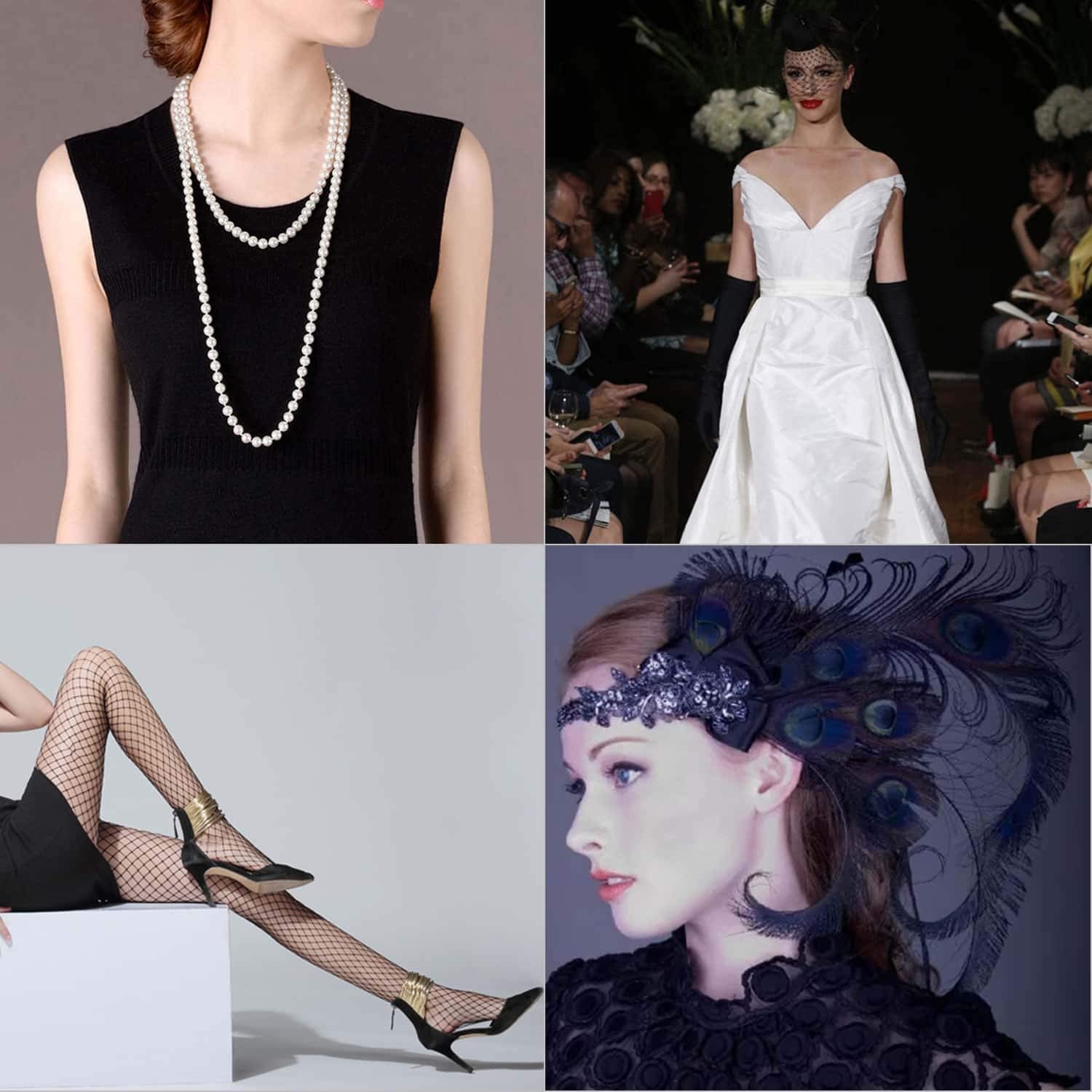 Cridoz Flapper Accessories for Women - 1920s Gatsby & Roaring 20s Style
