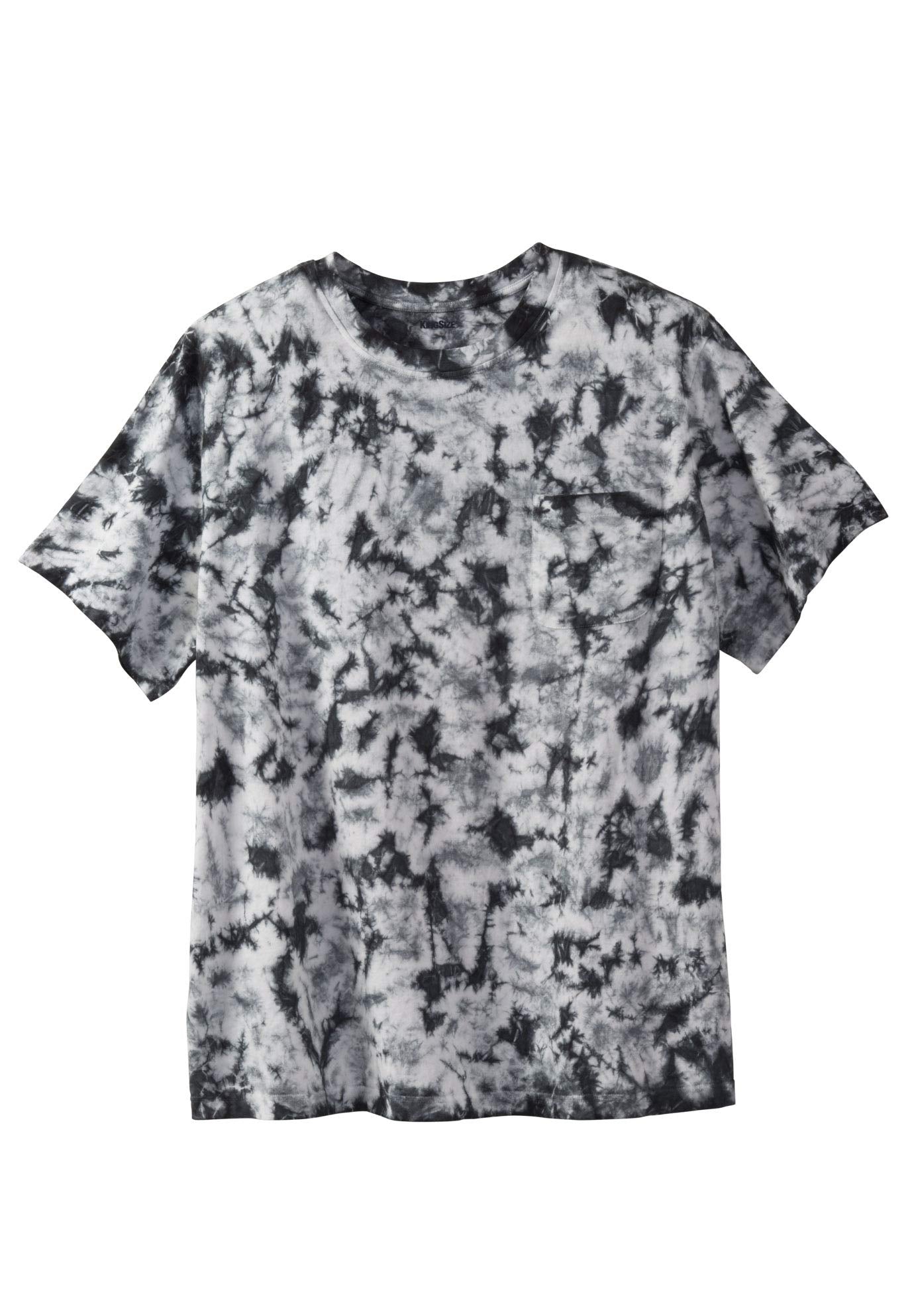 KingSize Men's Big & Tall Shrink-Less Lightweight Pocket Crewneck T-Shirt