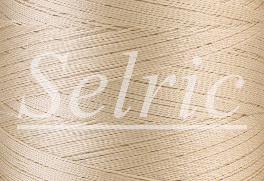 Selric UV Resistant High Strength Polyester Thread #69 T70 Size 210D/3 for Upholstery, Outdoor Market, Drapery, Beading, Purses, Leather （(Light) Yellow）