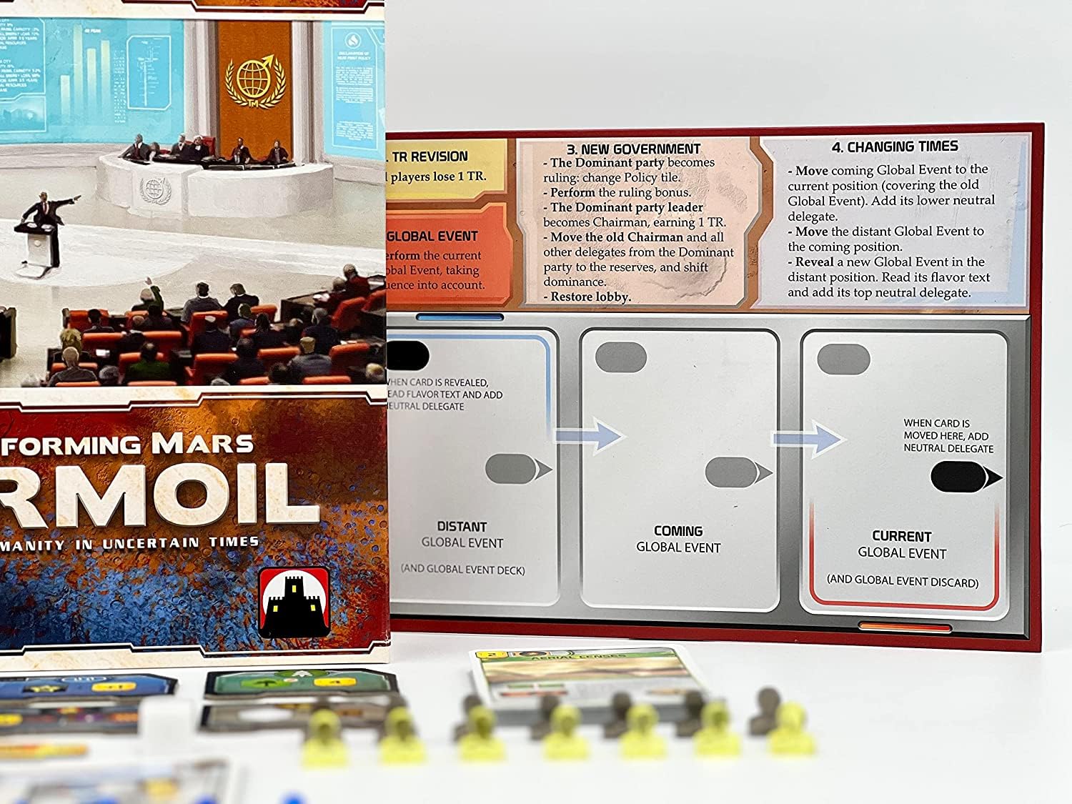 Terraforming Mars The Colonies by Stronghold Games, Strategy Board Game