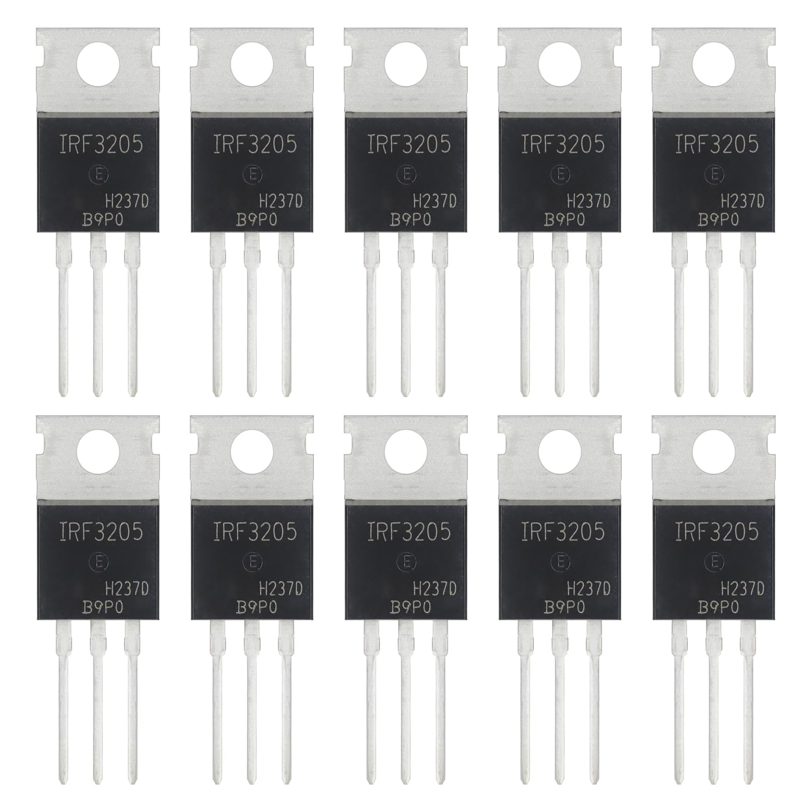 2N2222 2N2222A Amplifier Transistors NPN Silicon Transistor TO-92 60V 800mA (Pack of 200pcs)