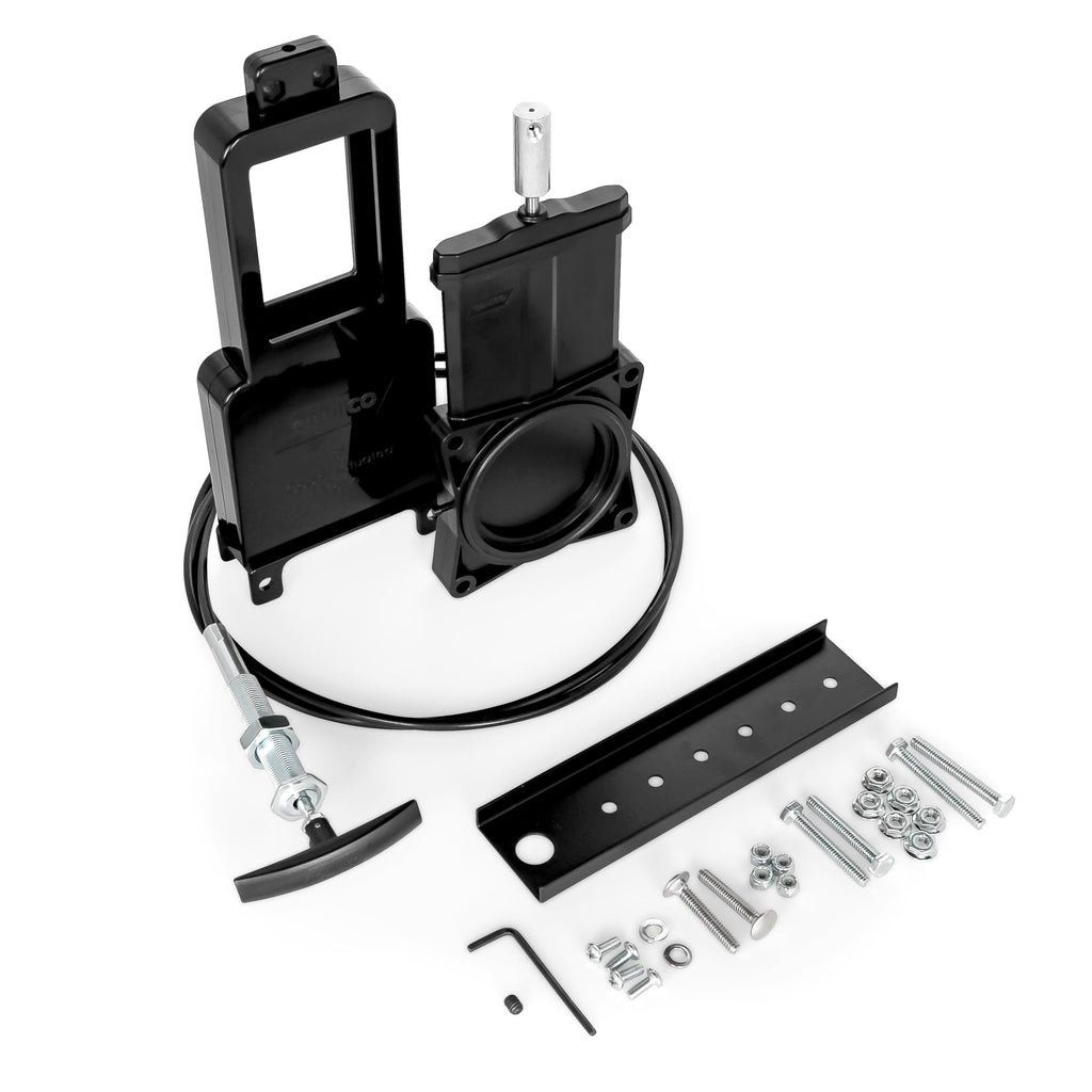 Camco RV Sanitation System 3" Waste Valve with 72" Cable Extension Kit for Sidewall or Control Access Compartment Mount Installation