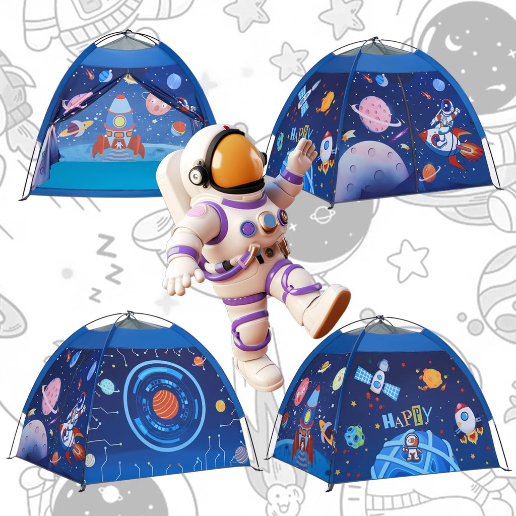 Mnagant Kids' Alpaca Tent - Fun Pop-Up Playhouse for Boys and Girls - Easy Setup, Indoor/Outdoor Adventure Tent - 47" x 47" x 43"