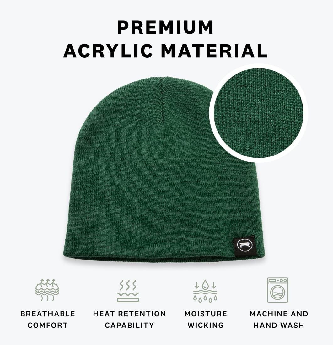 Original Beanie Cap - Soft Knit Beanie Hat - Warm and Durable