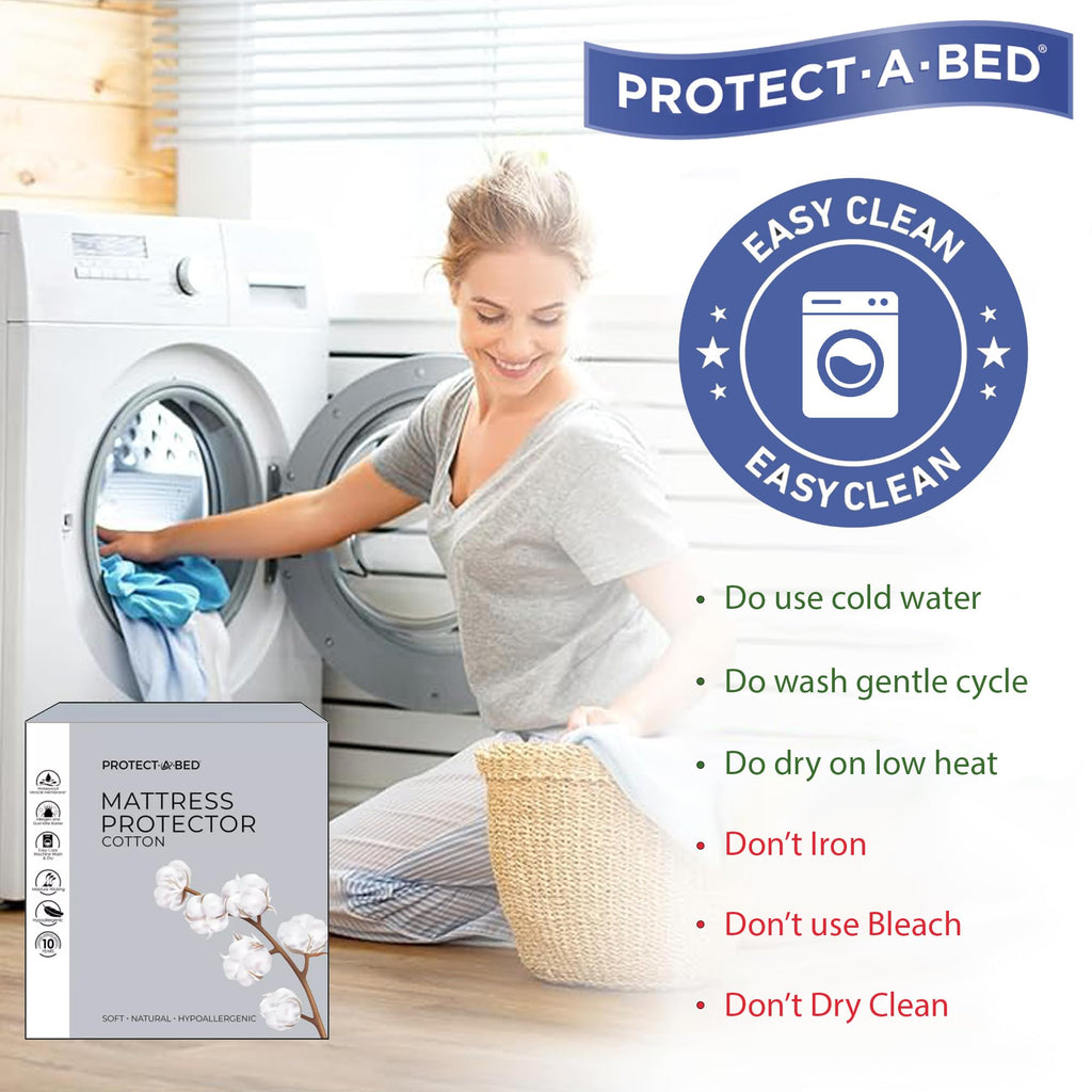Arctic Chill Mattress Protector, Protect-A-Bed, Waterproof, 5-Sided, Twin