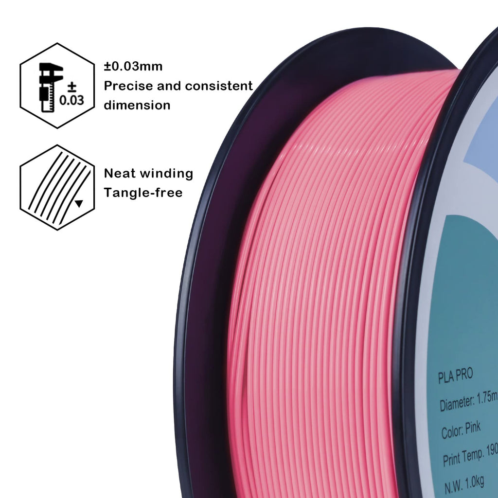 ZIRO 3D Printer Filament, PLA Filament 1.75mm, Black pla 1KG(2.2lbs), Dimensional Accuracy +/- 0.03mm, Fits Most FDM Printer AMS System,3D Printing Filament Spool Black (Plastic Reel)