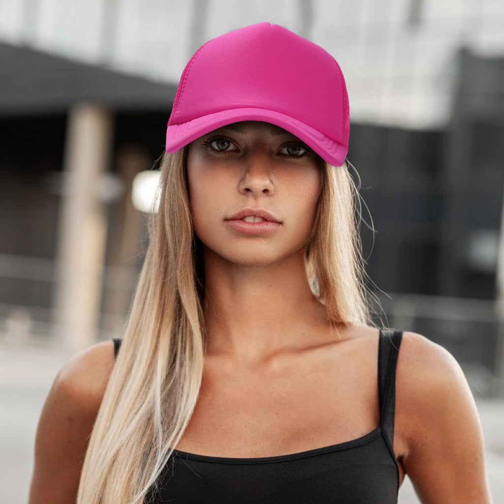 Ultrafun 10 Pack Trucker Hat Mesh Sublimation Blank Hats Adjustable Baseball Caps Hats for Men Women